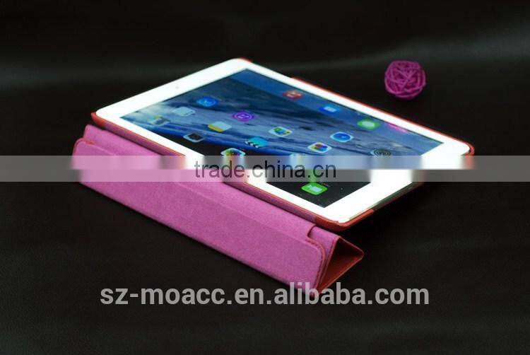 high quality stand tablet cover flip leather case for ipad 6