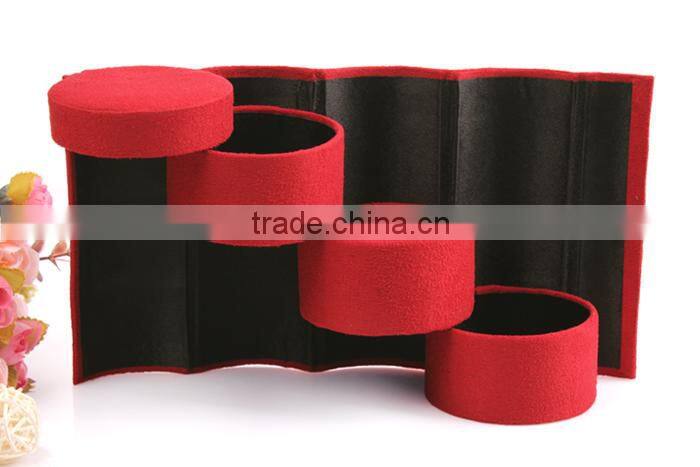 C03 ANPHY Cylinder 4 Drawers Jewelry Finding in Handbag Lady Choice Easy to Carry 6 colors stock Display