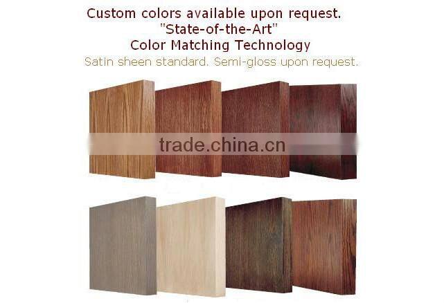 oak wood stair treads with double returns