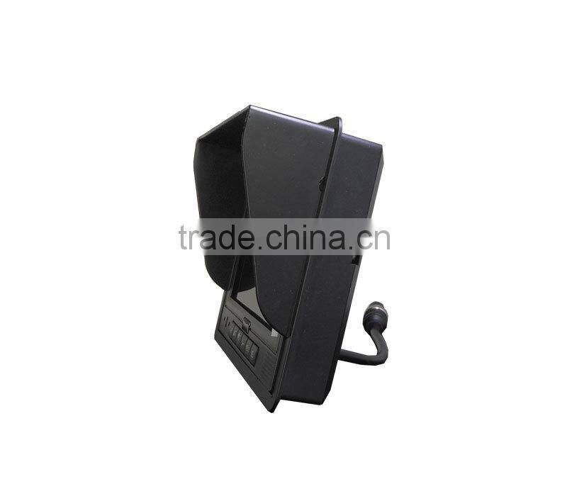 Wired type 7inch digital screen car rear view monitor with 3pcs wired camera