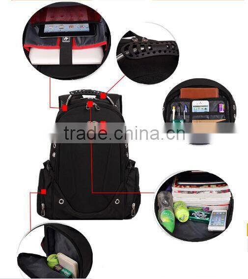 Waterproof travel backpack with laptop compartment