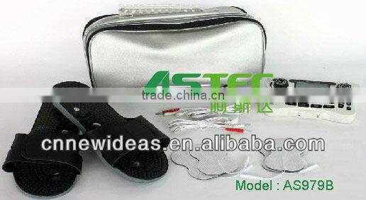 Electronic pulse massager with magnetism shoes AS979B