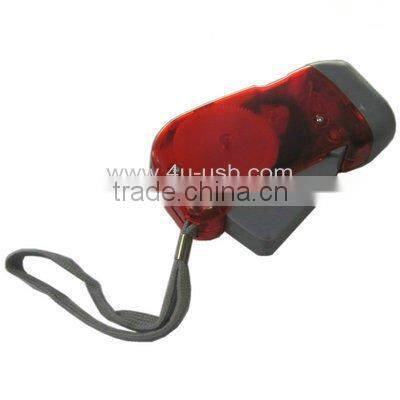 Ultra Bright 3 LEDs Hand-Pressing Flash Light