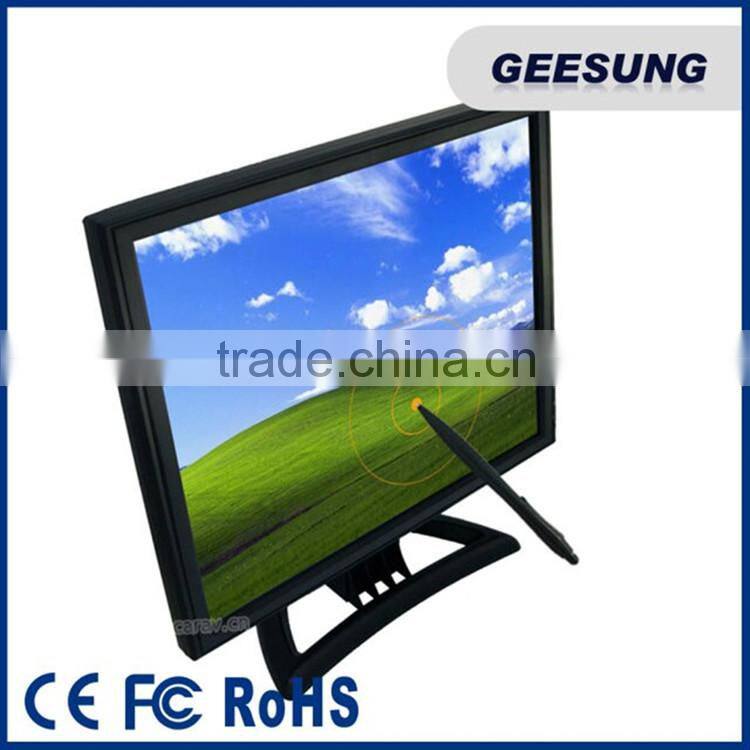 12v large square screen 15 inch lcd monitor