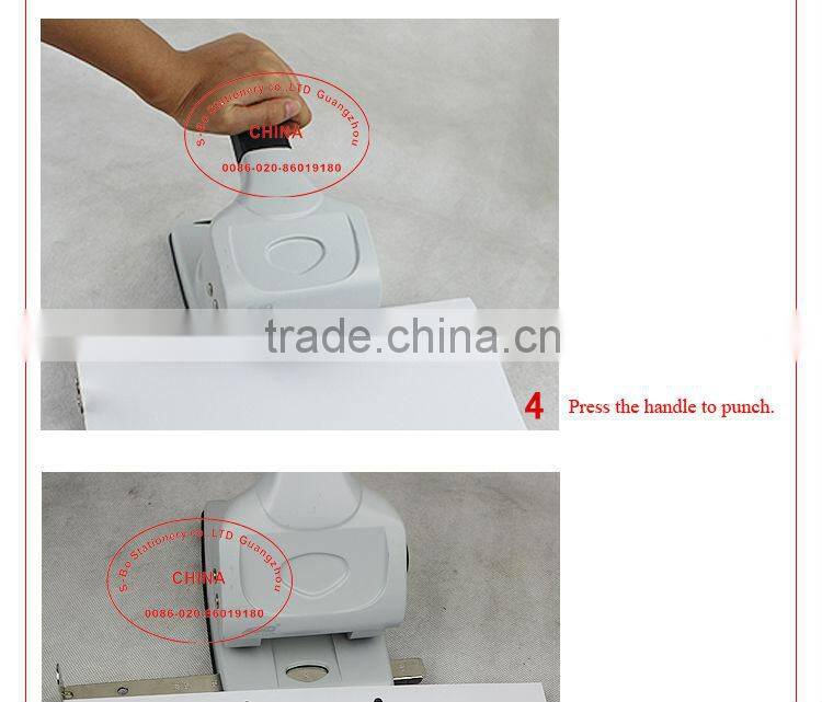 Heavy duty hole punch punch machine