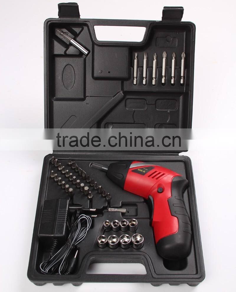 4.8v rechargeable and portable mini cordless screwdriver