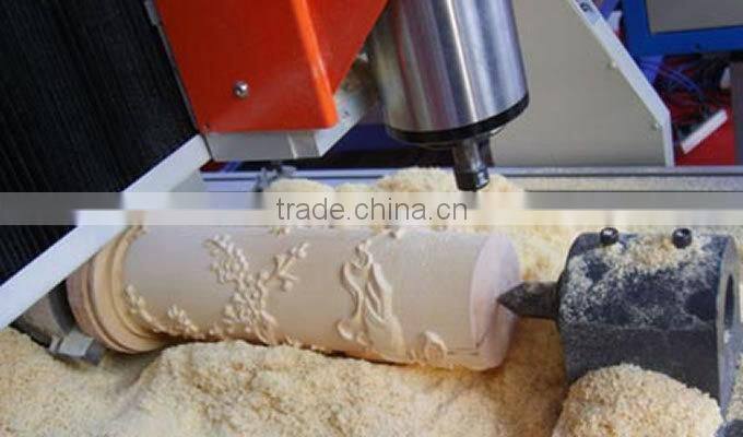 China hot-sale rotary axies 6090 4 axis cnc router with 1.5kw spindle for assembled & tested well