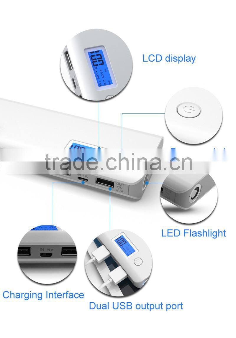 Universal Power Bank 10000 mAh Power Bank External Battery