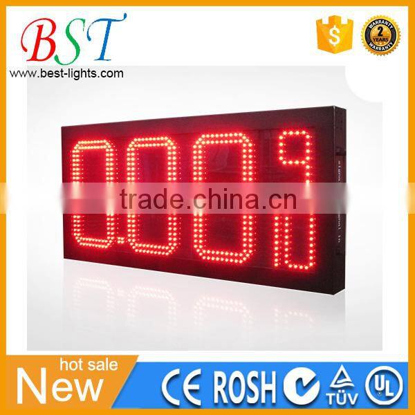 Red & Green Digital Price Gasoline LED SIGNS petrol price display