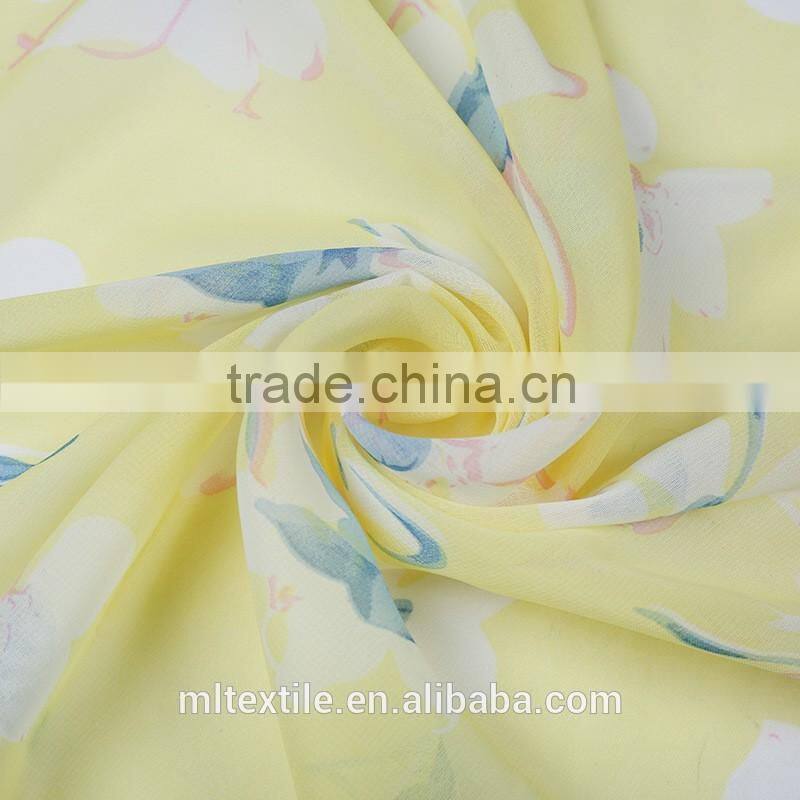 Factory Direct Digital Printing Chiffon Fabric