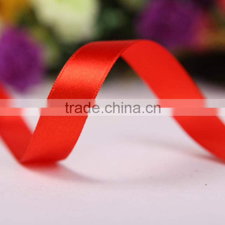 Wholesale Factory Direct Custom Bright Color Satin Ribbon for Gift Package