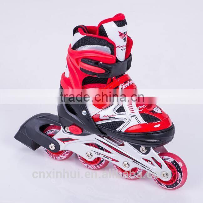 2015 famous brand roller inline skate shoes for kids ISO:9001 certificate China factory professional manufacturer