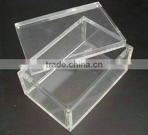 Simple small practical acrylic storage box