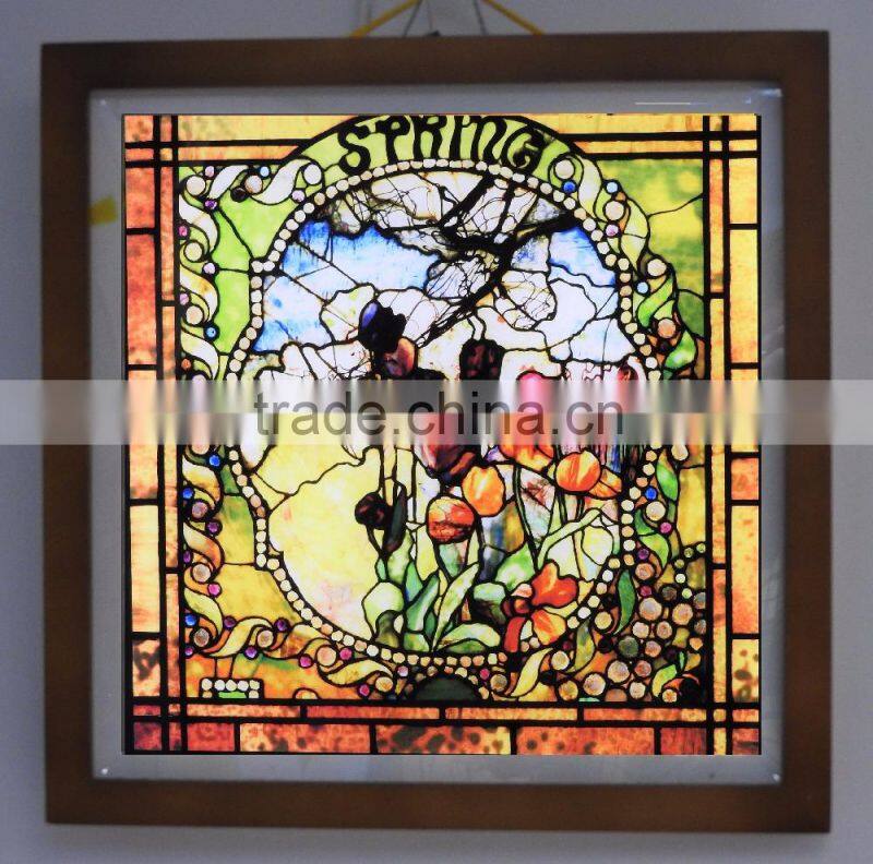 MICROSTONE decoration design indoor use color photo wall light