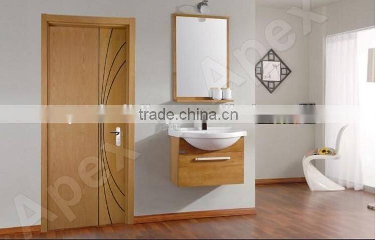 Waterproof & Mositure proof wood plastic door, WPC wood plastic composite door