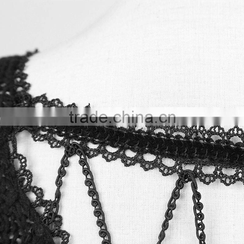 China supplier unique design decadent gothic punk rock clothing M-027