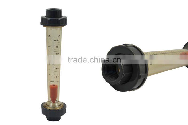 Pipe line plastic durable flowmeter supplier china