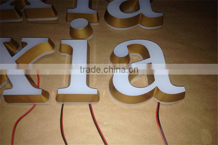 Super bright Mini Indoor illuminated letter lamp