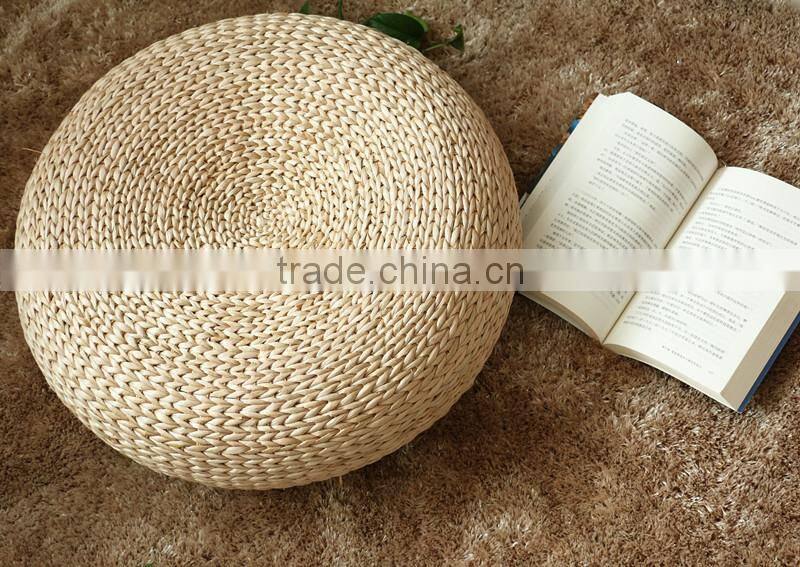handmade natural fiber cornhusk straw seat cushion futon mat