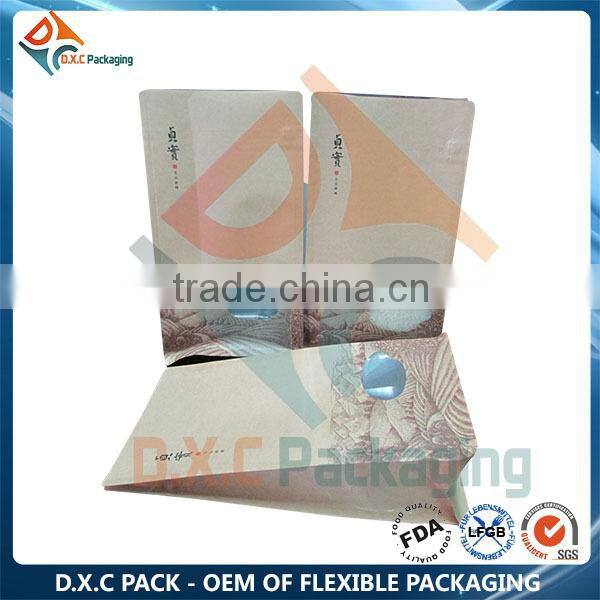 Grain Crops Flat Bottom Paper Bags With Your Own Logo