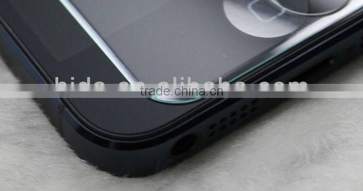 High Quality Premium Real Tempered Glass Film Screen Protector for iPhone 5 5th