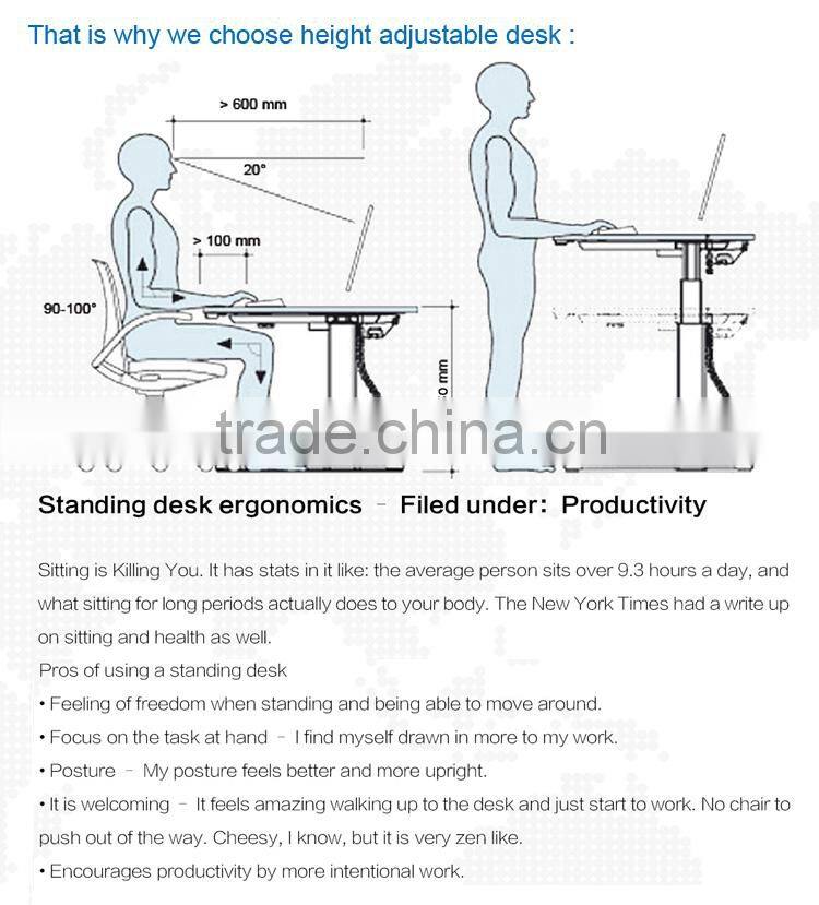 skillful manufacture adjustable crank table moderate price