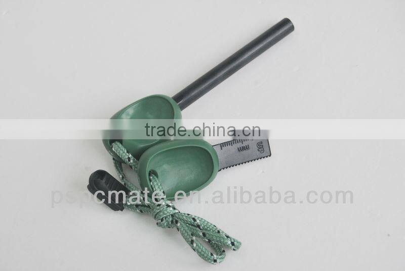 Large Emergency Magnesium Flint Fire Starter Rod Lighter Camping Survival