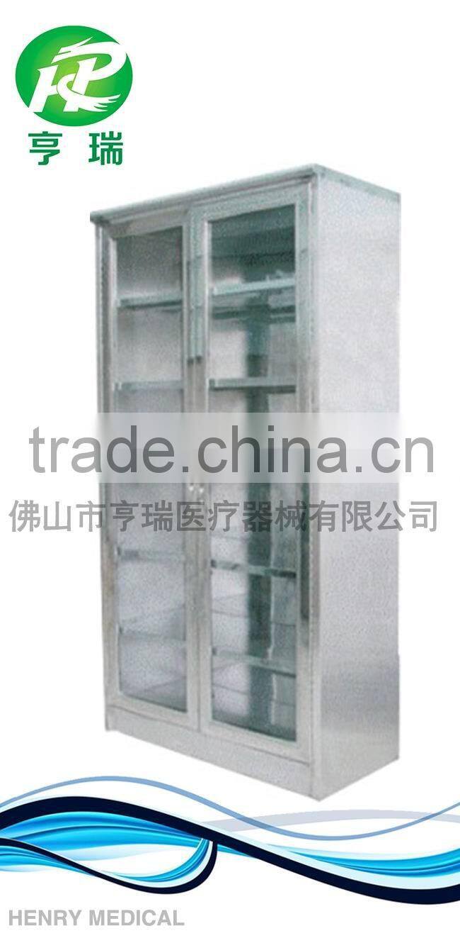 medical stainless steel hospital instrument cupboard