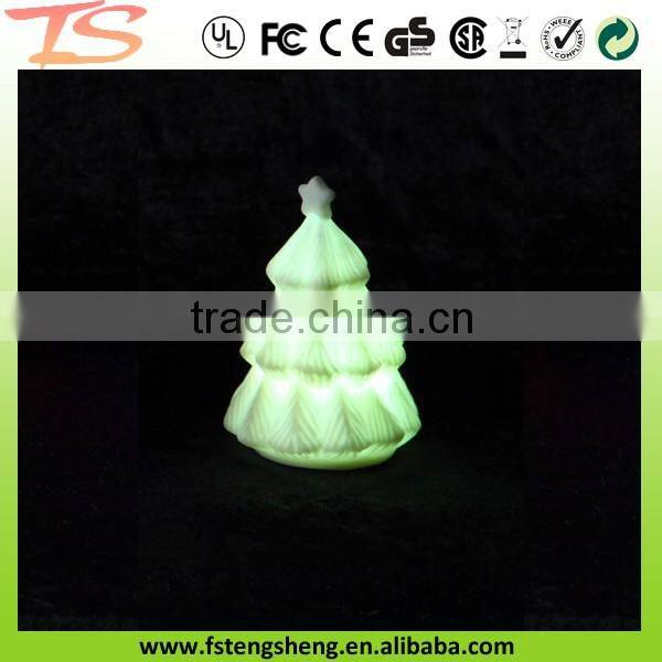 plastic color Changing LED Christmas Tree decor Lamp Night Light