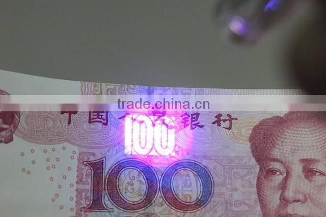 multi fiunction monry detector pen , led laser pen for gift