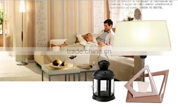 Fashion modern various color ceramic table lamp for bedside