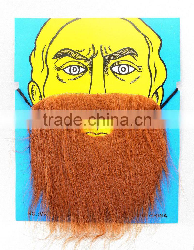 Artificial mustache beard