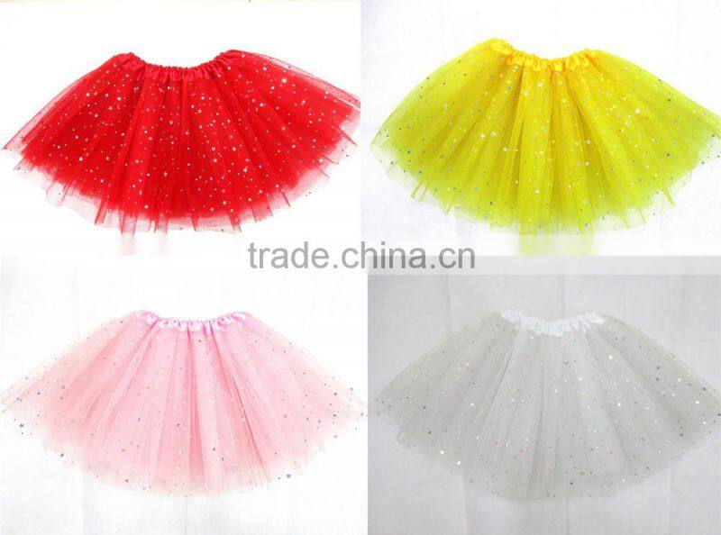 Girl tutu skirt with star