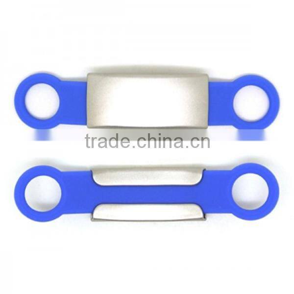 cute pet id tag silicone metal engrave stainless steel pet id