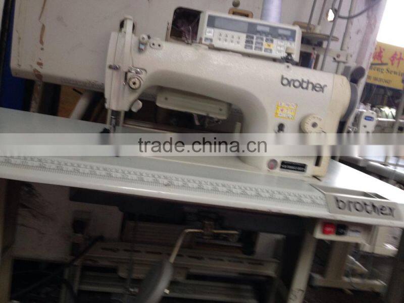 used brother brand lockstitch sewing machine for garment factory