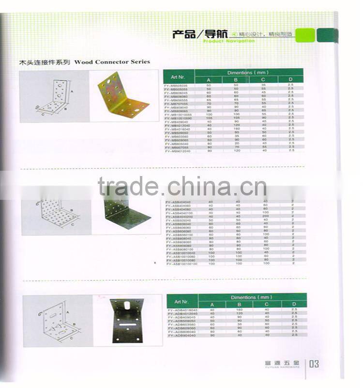useful good quality wood steel connector