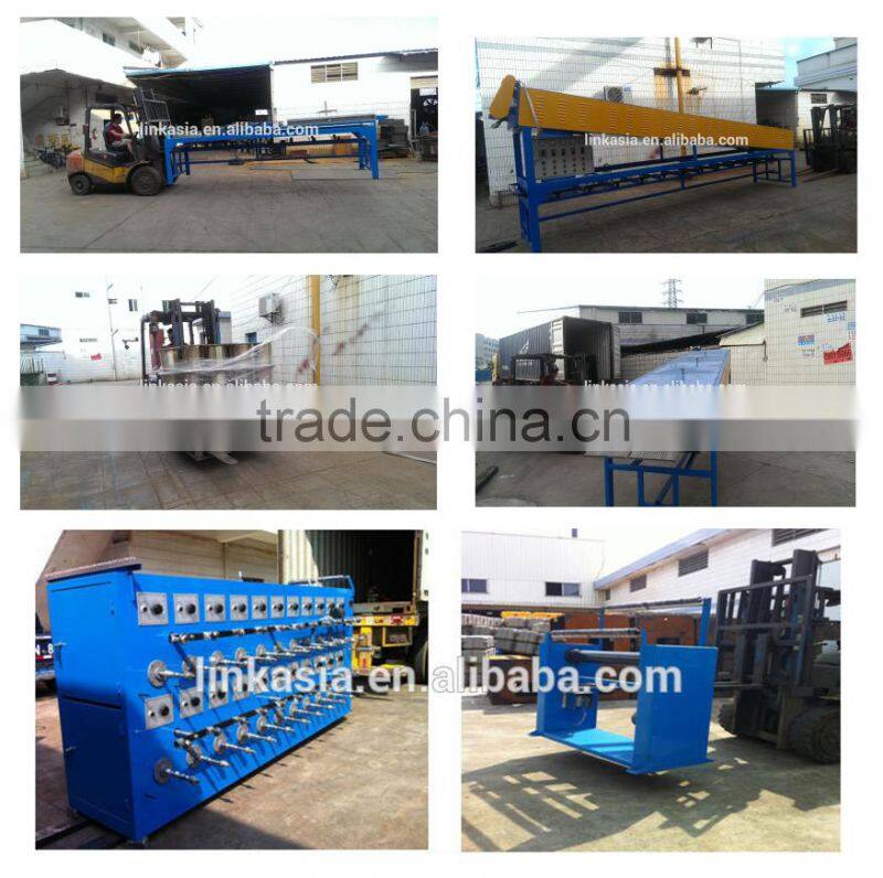 Inlet 8.0 Outlet 3.0 -1.2 13 dies Copper Aluminium Wire Drawing Machine With Annealer