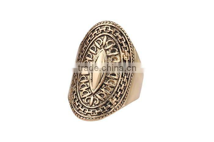 Vintage graven jewelry zinc alloy evil eye latest gold ring designs