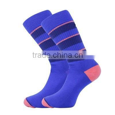 customized wholesale hot sale top quality cotton basketball socks