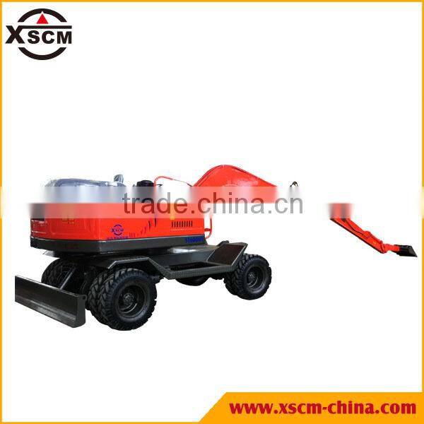 Reliable quality best price mini excavator with trailer