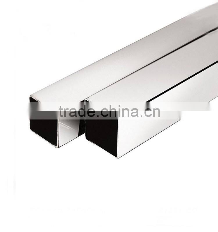 AISI 304 Stainless Steel Rectangular Round Tube