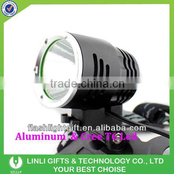 Aluminum Rechargeable Cree T6 Miner Headlamp