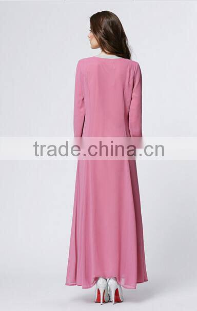 New Arrival Elegant Fashion Long Muslim Dresses for Women