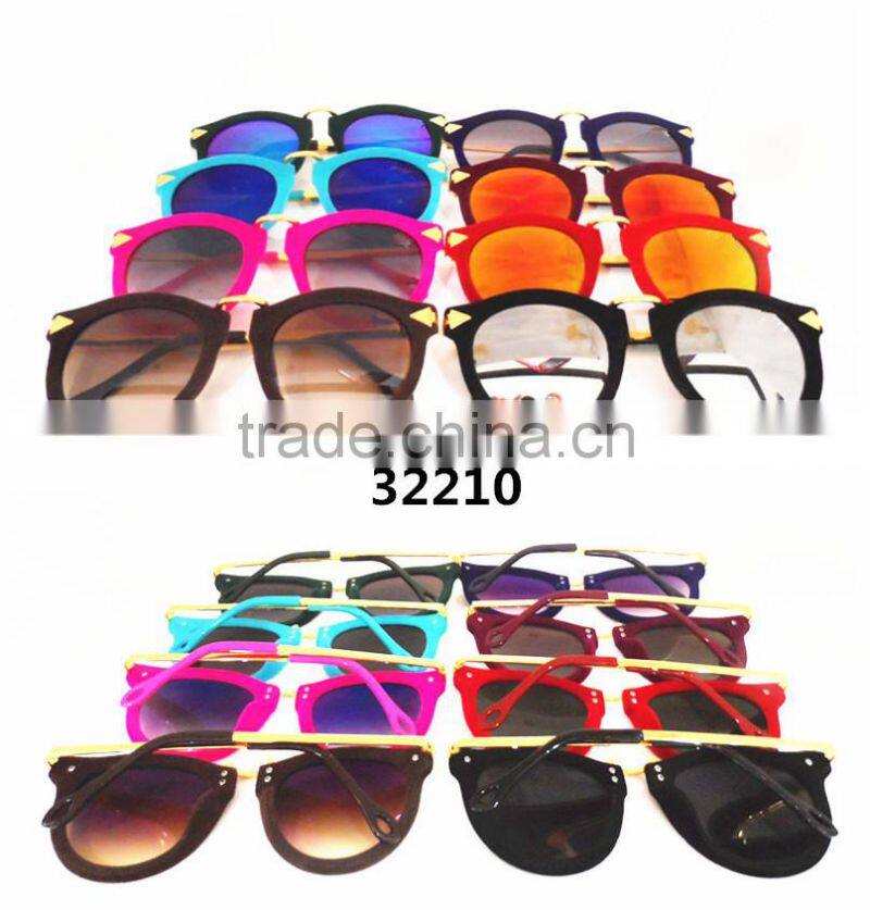 2015 the newest and popular sunglass with flocking materials