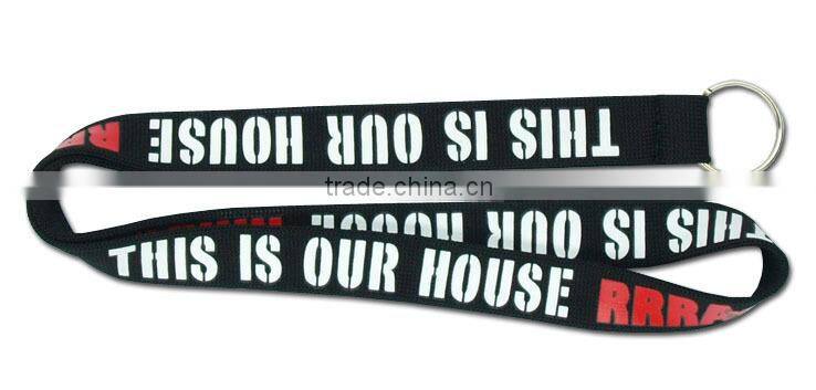 lanyard keychain/tube lanyard/cotton strap accssory