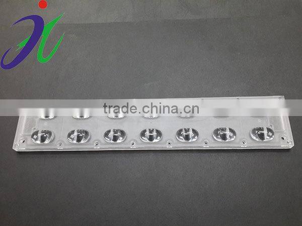 High quality 2*7 cree xpe led street light lens