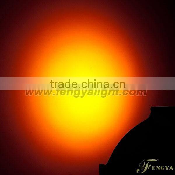 New design RGBWA 5in1 led infrared ray flat par64 stage light / weding decoration