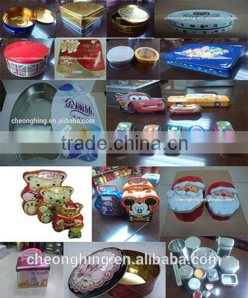 2015 hot sale cookie round tin box Dia:190x65mm, Dia260x75mm.
