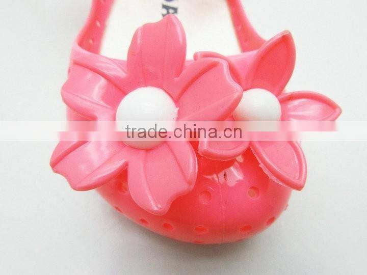 Watermelon Red PVC jelly girls sandals