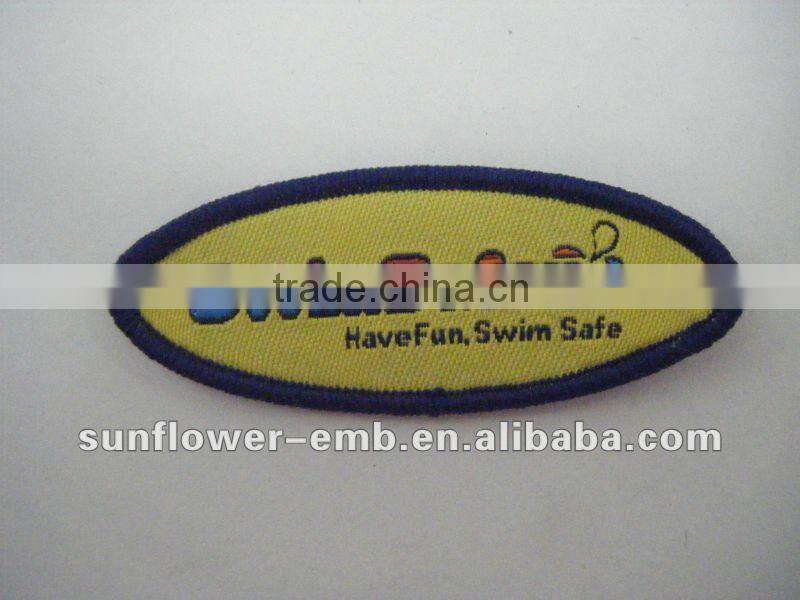 Woven clothing label